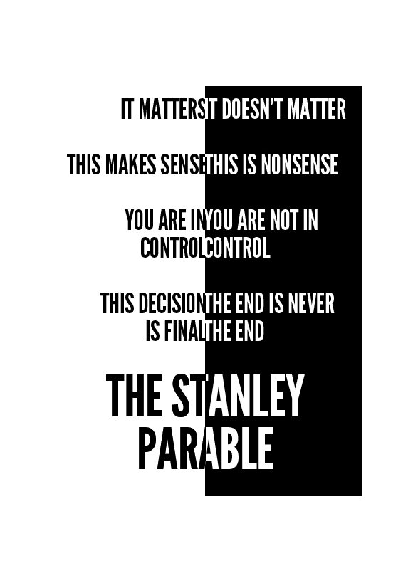 Portada oficial de The Stanley Parable PC
