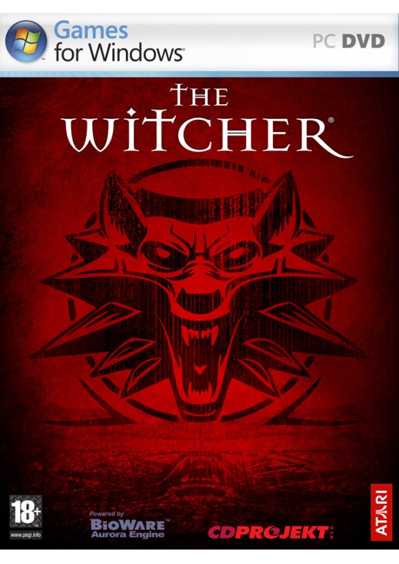 Portada oficial de The Witcher PC