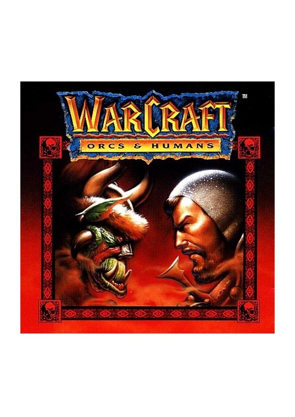 Portada oficial de Warcraft Orcs & Humans PC