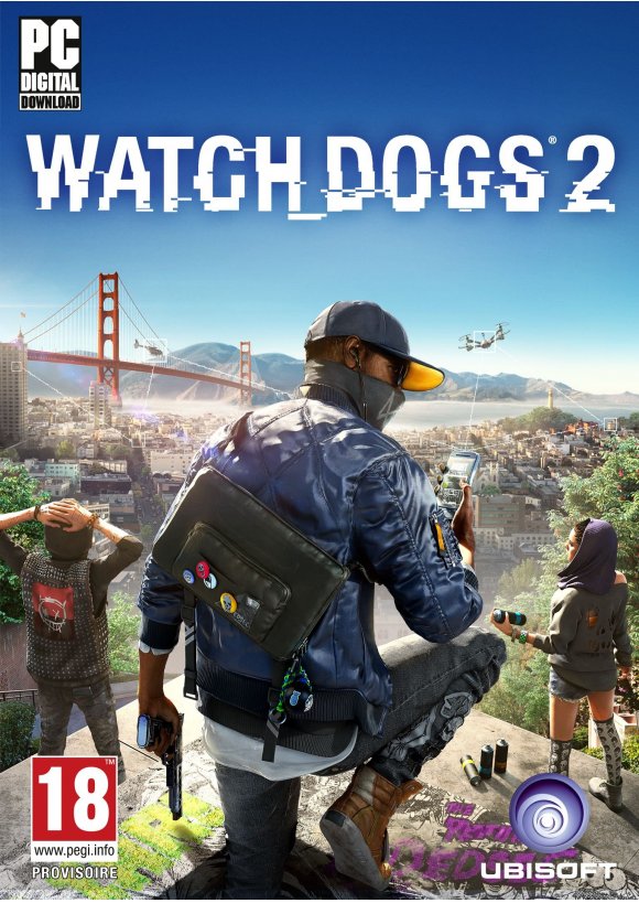 Portada oficial de Watch Dogs 2 PC