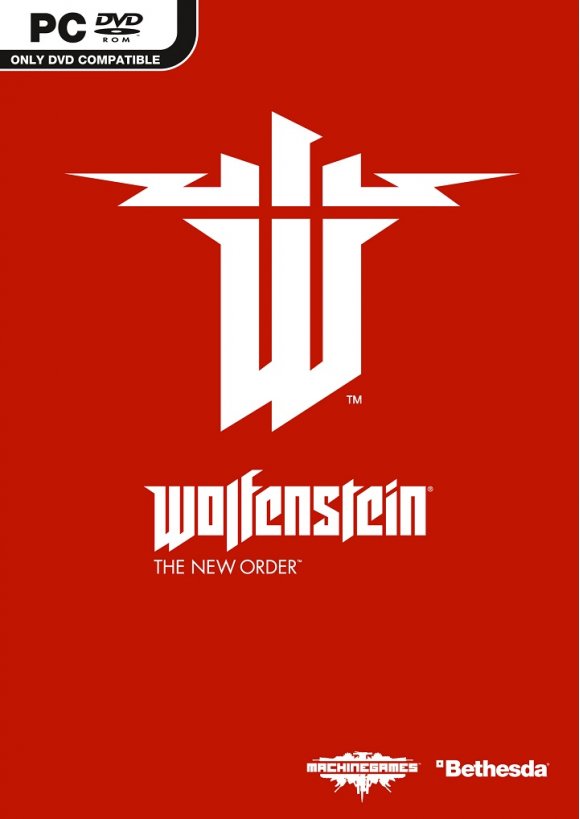 Portada oficial de Wolfenstein The New Order PC