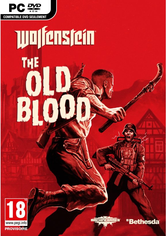 Portada oficial de Wolfenstein The Old Blood PC