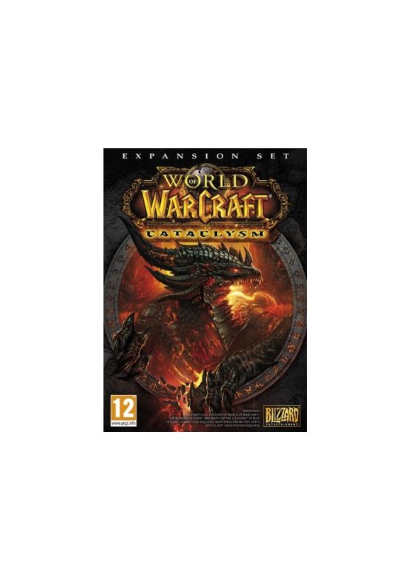 Portada oficial de World of Warcraft Cataclysm PC