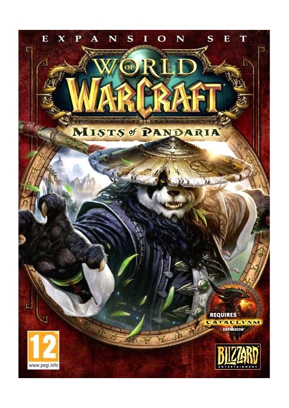 Portada oficial de World of Warcraft Mists of Pandaria PC