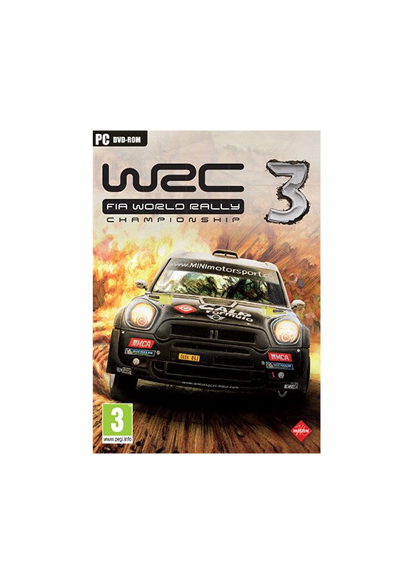 Portada oficial de WRC 3 PC