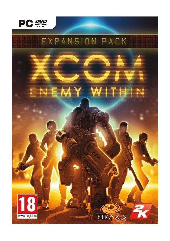 Portada oficial de XCOM Enemy Within PC