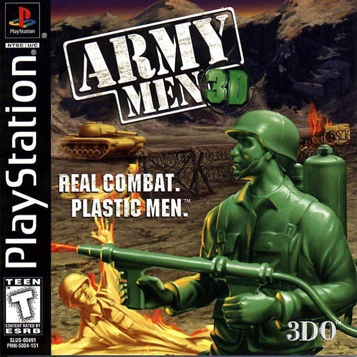 Portada oficial de Army Men 3D  PS1