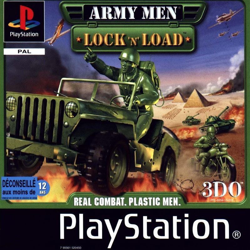 Portada oficial de Army Men: World War - Final Front  PS1