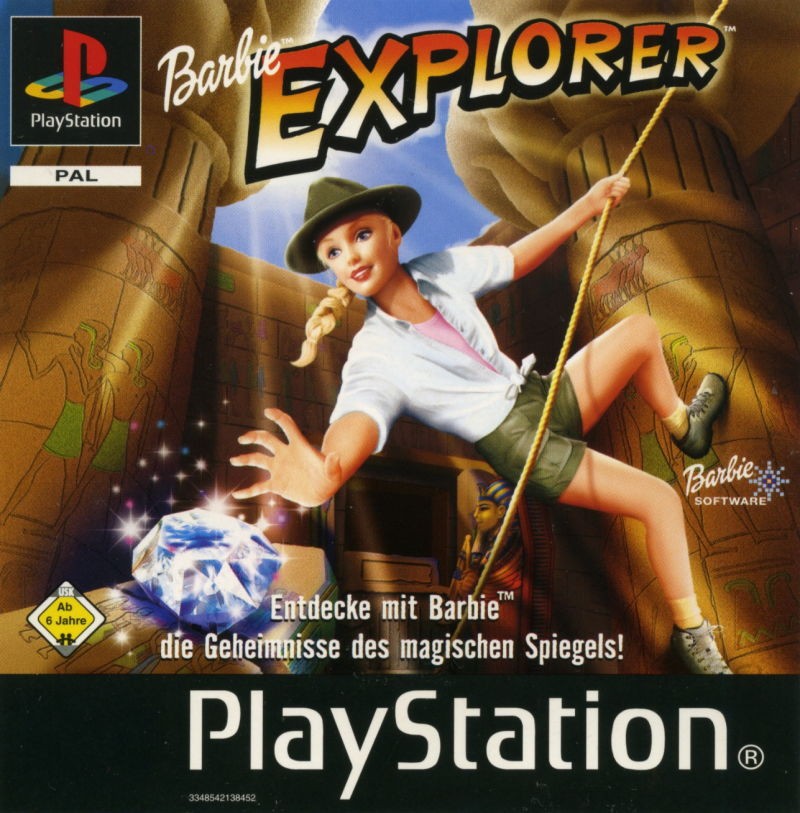 Portada oficial de Barbie: Explorer  PS1