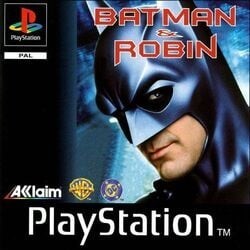 Portada oficial de Batman & Robin  PS1