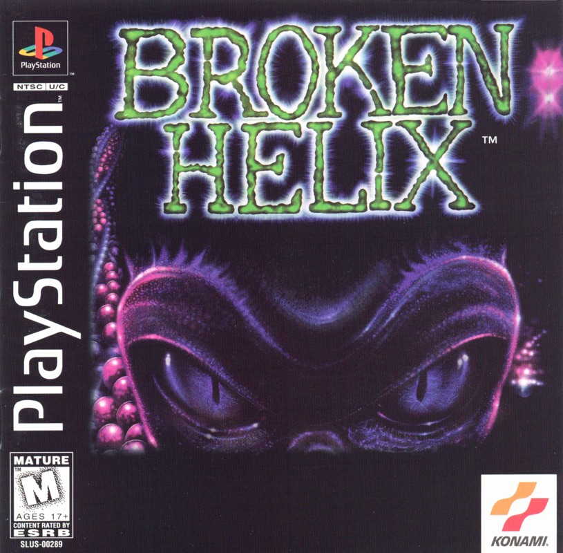 Portada oficial de Broken Helix  PS1