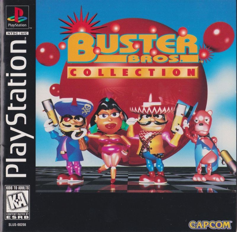 Portada oficial de Buster Bros. Collection  PS1