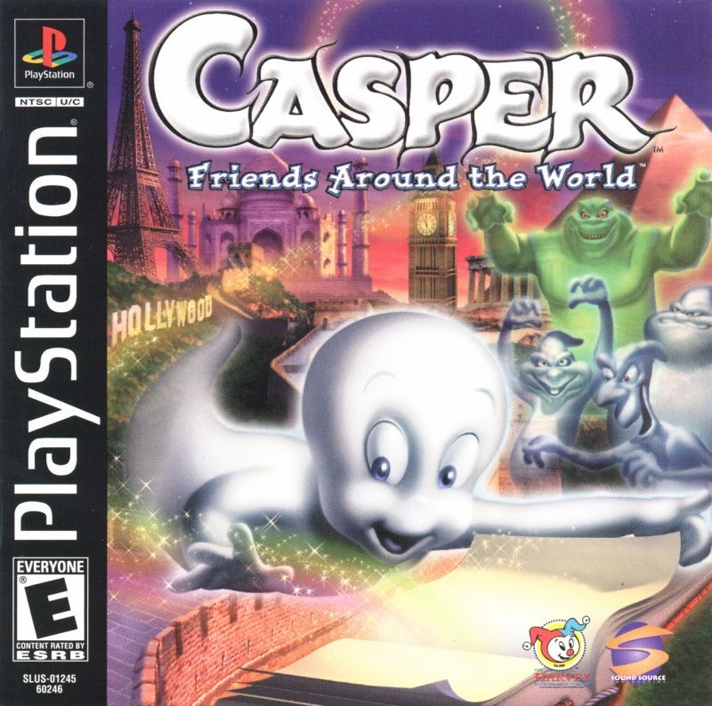 Portada oficial de Casper - Friends Around the World  PS1