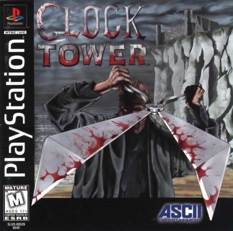 Portada oficial de Clock Tower  PS1
