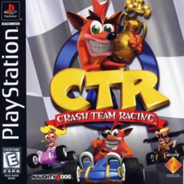 Portada oficial de Crash Team Racing  PS1
