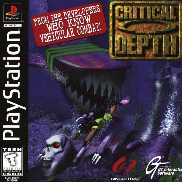 Portada oficial de Critical Depth  PS1