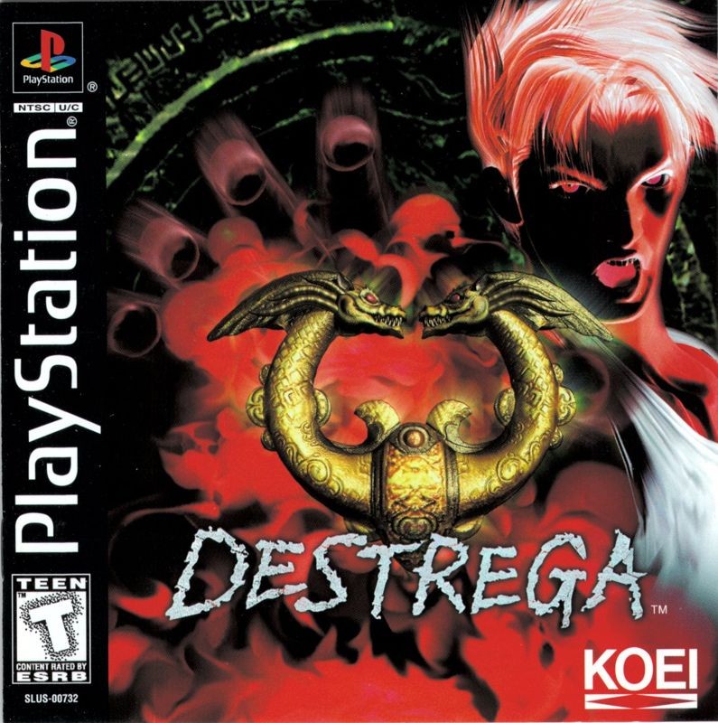 Portada oficial de Destrega  PS1