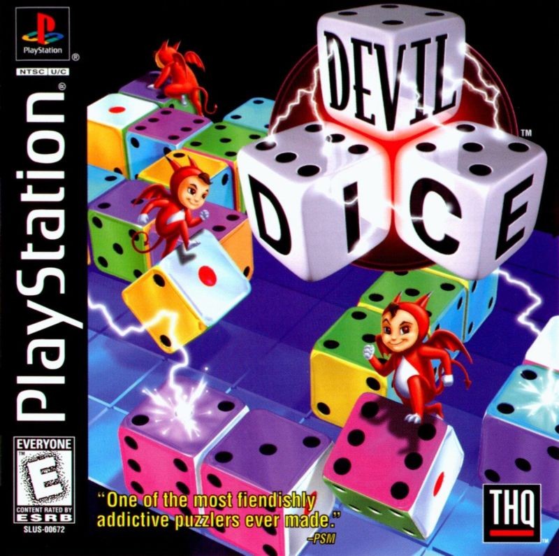 Portada oficial de Devil Dice  PS1