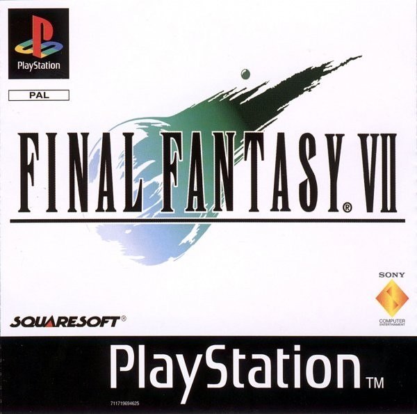 Portada oficial de Final Fantasy VII  PS1