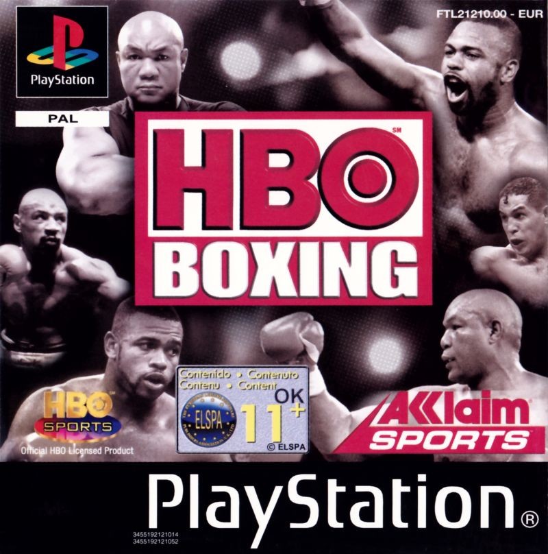 Portada oficial de HBO Boxing  PS1