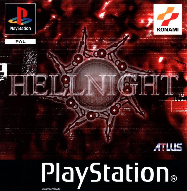 Portada oficial de Hellnight  PS1