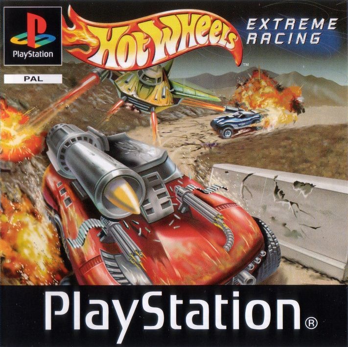 Portada oficial de Hot Wheels Extreme Racing  PS1