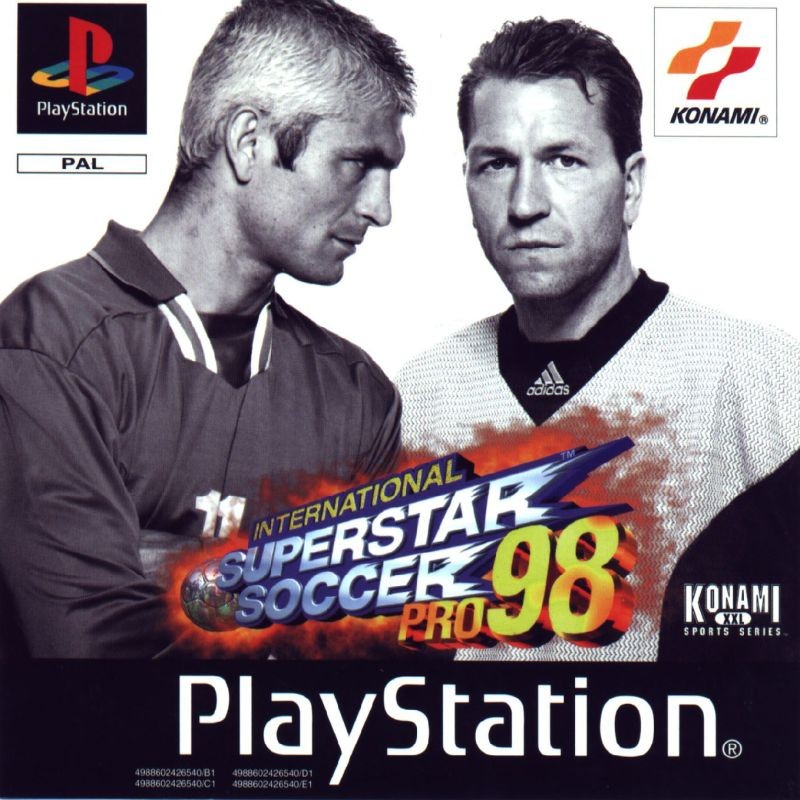 Portada oficial de International Superstar Soccer Pro 98  PS1