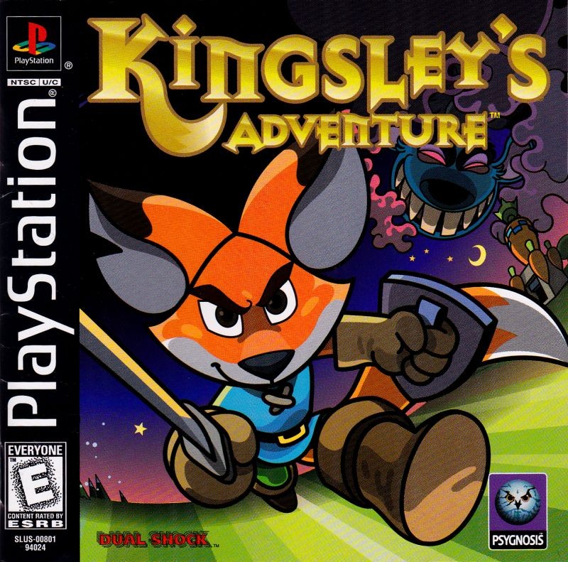 Portada oficial de Kingsley's Adventure  PS1