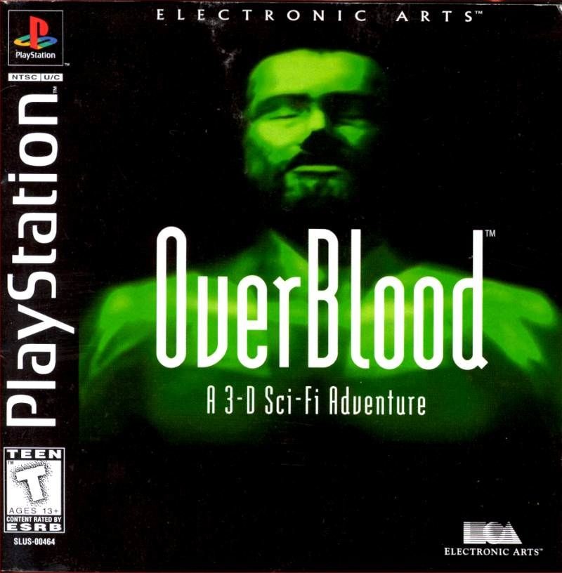 Portada oficial de OverBlood  PS1