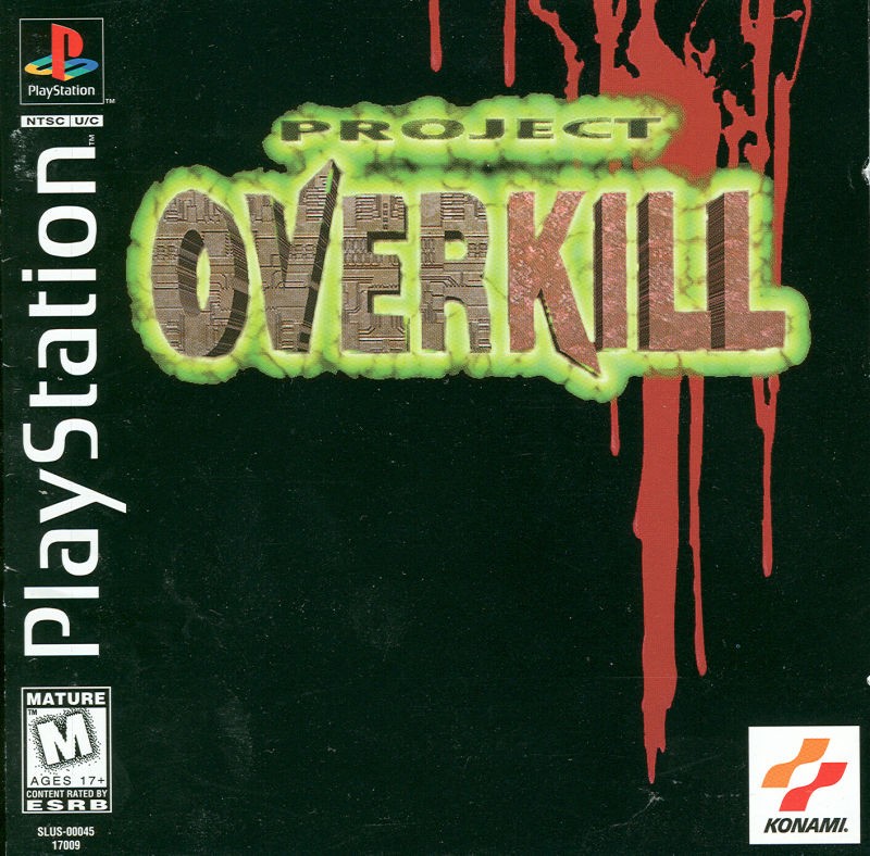 Portada oficial de Project Overkill  PS1