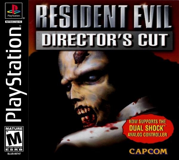 Portada oficial de Resident Evil: Director's Cut  PS1