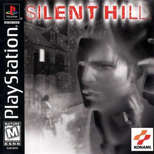 Portada oficial de Silent Hill  PS1