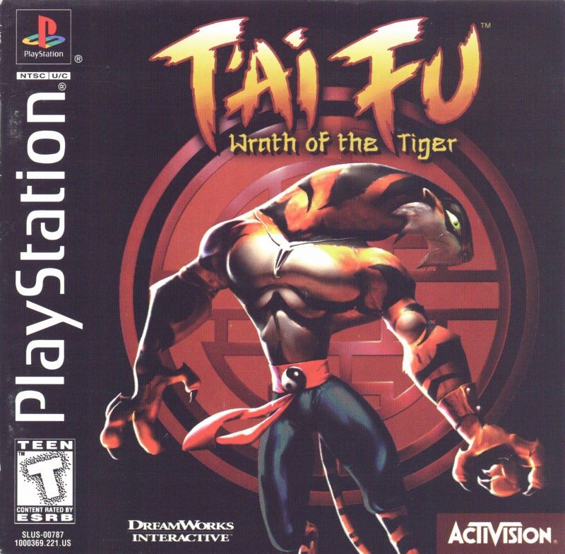 Portada oficial de T'ai Fu: Wrath of the Tiger  PS1