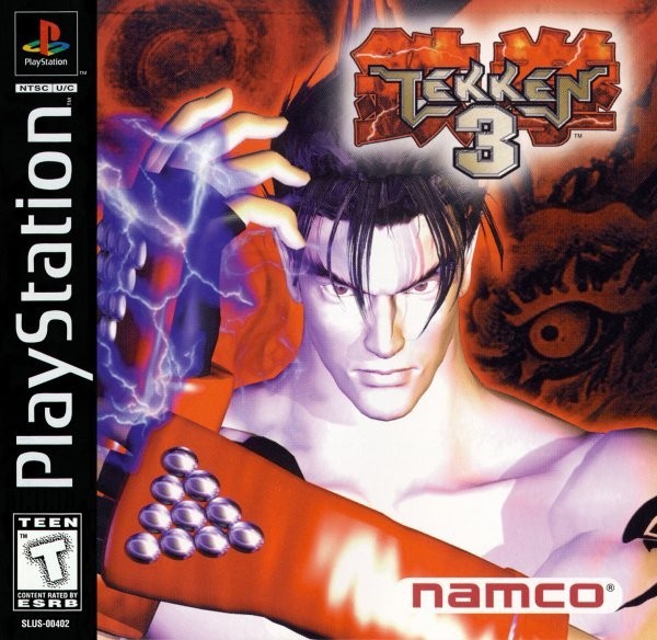 Portada oficial de Tekken 3  PS1