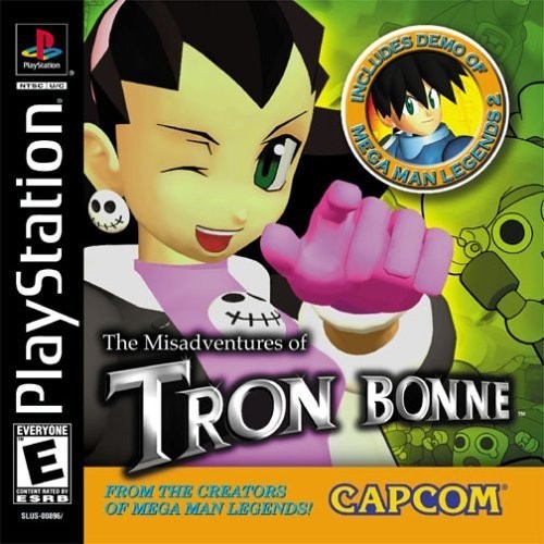 Portada oficial de The Misadventures of Tron Bonne  PS1