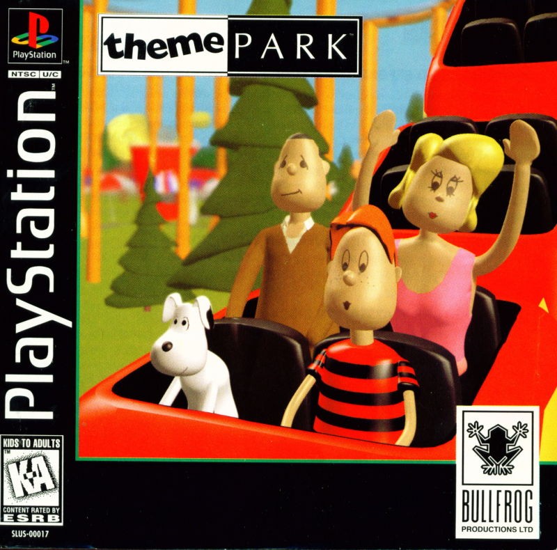 Portada oficial de Theme Park  PS1