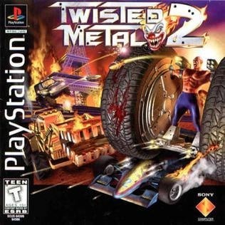 Portada oficial de Twisted Metal 2  PS1