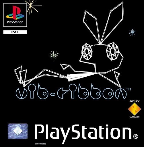 Portada oficial de Vib Ribbon  PS1