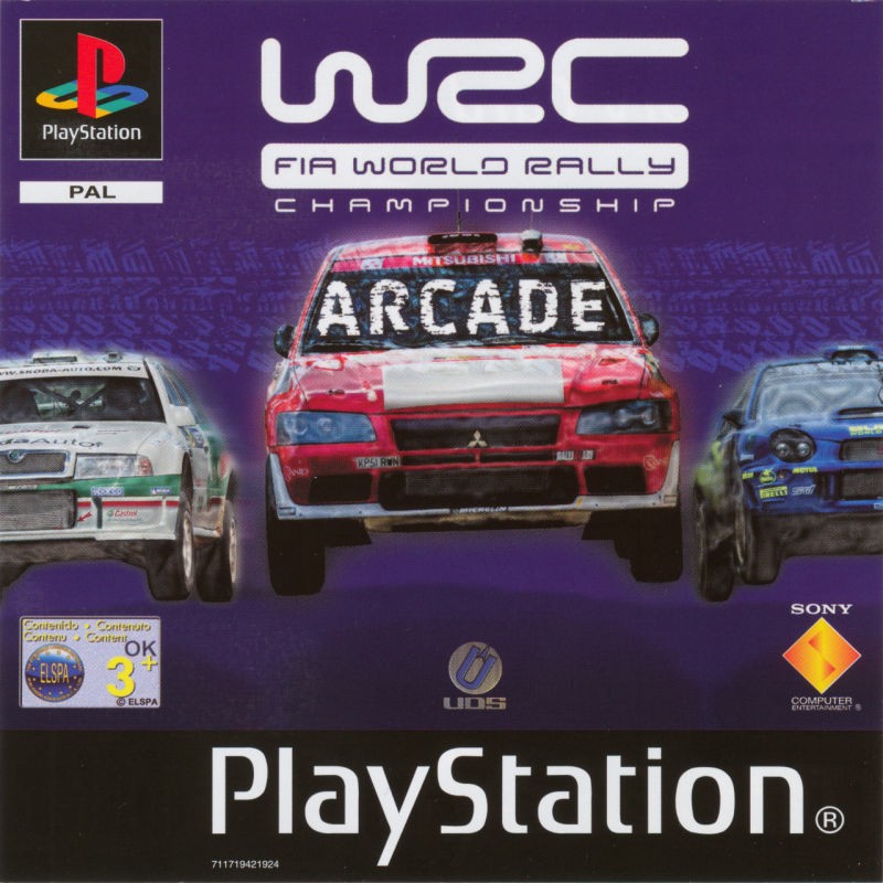 Portada oficial de WRC: FIA World Rally Championship Arcade  PS1