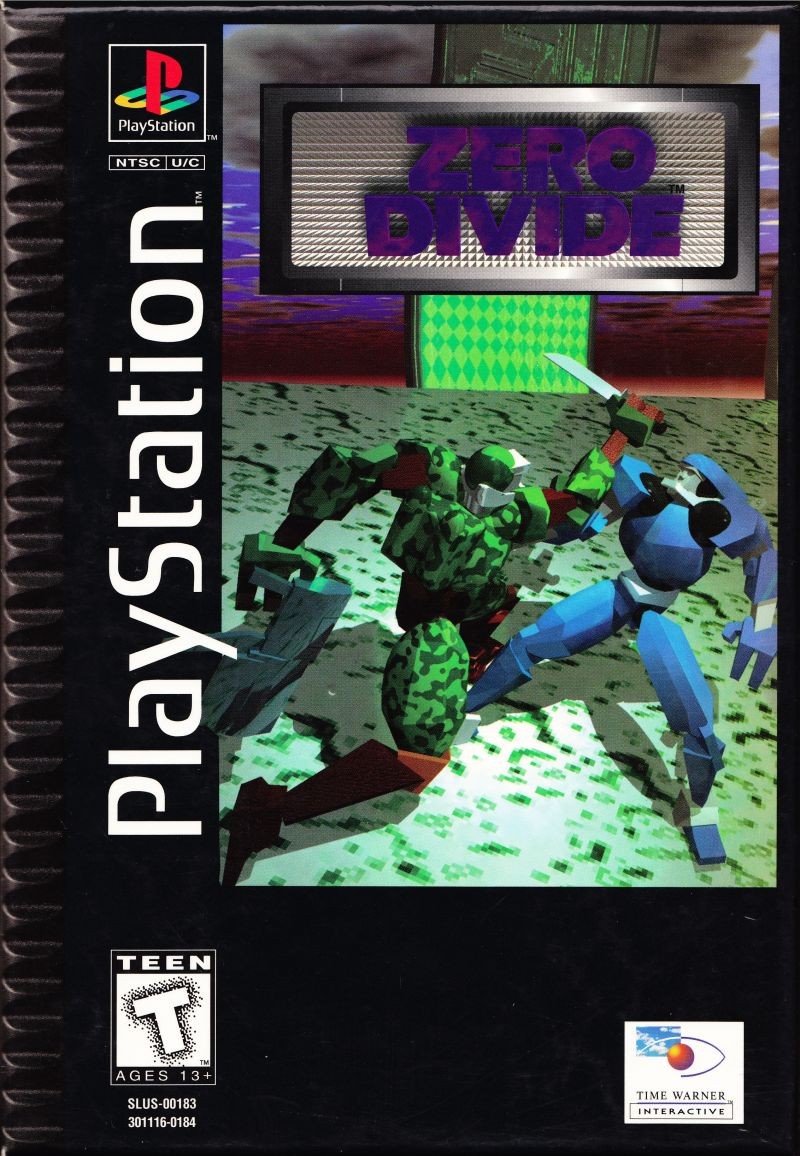 Portada oficial de Zero Divide  PS1