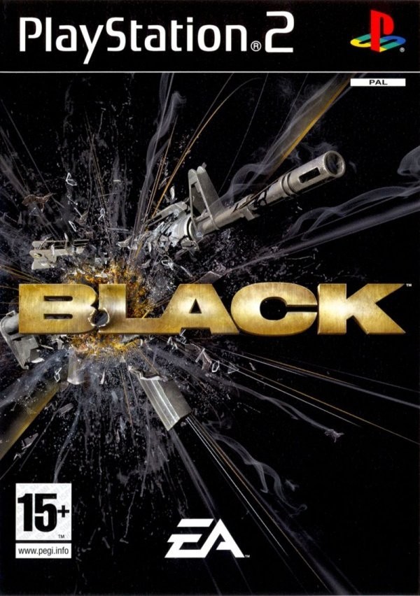 Portada oficial de Black  PS2