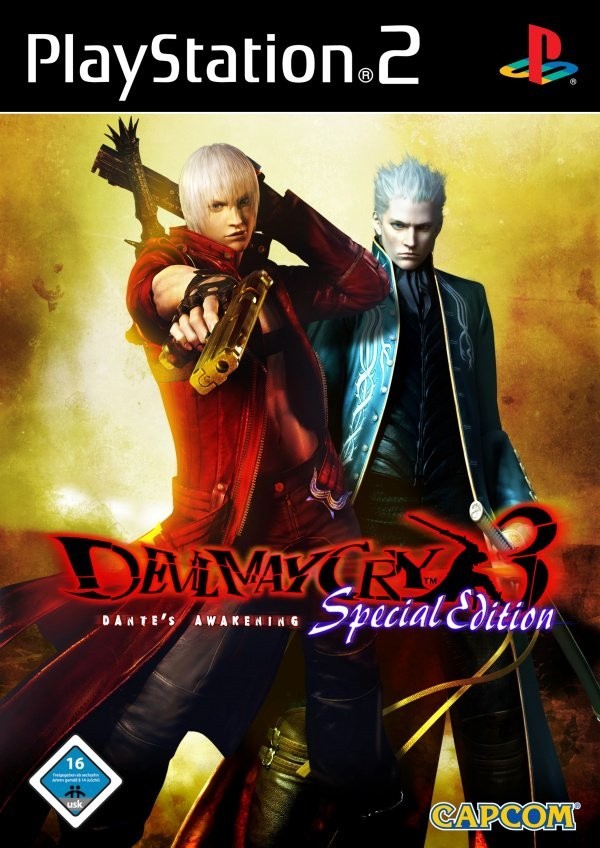 Portada oficial de Devil May Cry 3: Special Edition  PS2