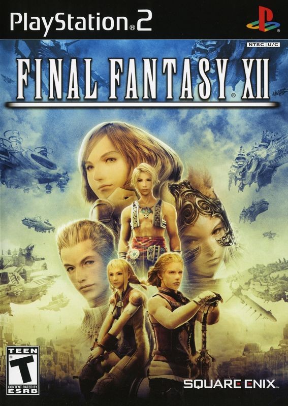 Portada oficial de Final Fantasy XII  PS2