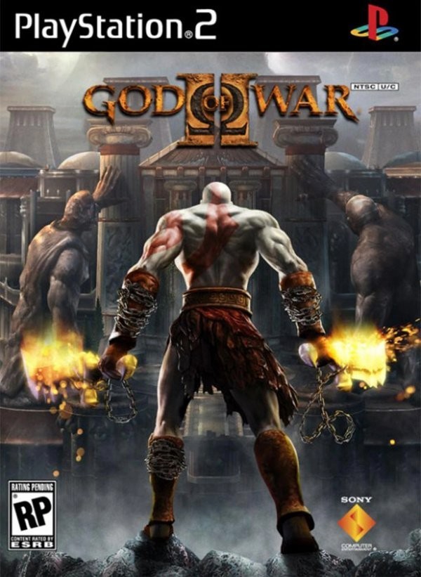 Portada oficial de God of War II  PS2