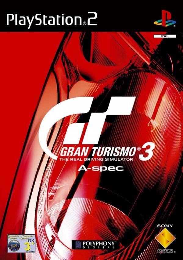 Portada oficial de Gran Turismo 3: A-Spec  PS2