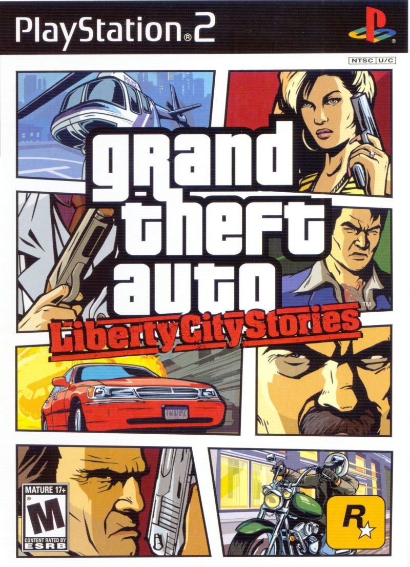 Portada oficial de Grand Theft Auto: Liberty City Stories  PS2