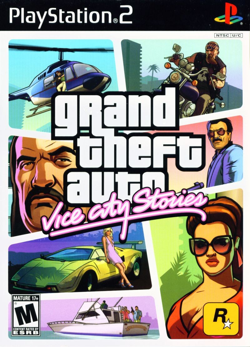 Portada oficial de Grand Theft Auto: Vice City Stories  PS2