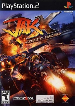 Portada oficial de Jak X: Combat Racing  PS2