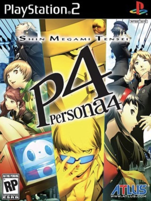 Portada oficial de Persona 4  PS2