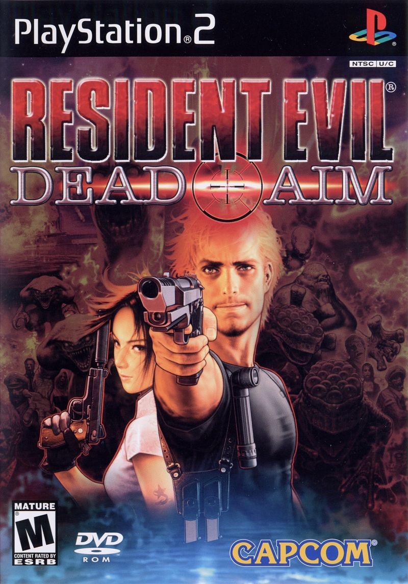 Portada oficial de Resident Evil: Dead Aim  PS2